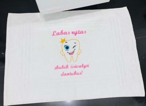Vonios kilimėlis ,,Švarūs dantukai"