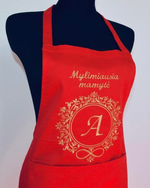Prijuostė ,,Mylimiausia mamytė"