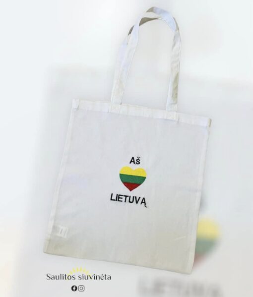 Krepšelis ,,Aš myliu Lietuvą"
