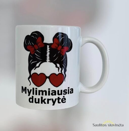 Puodelis ,,Mylimiausia"