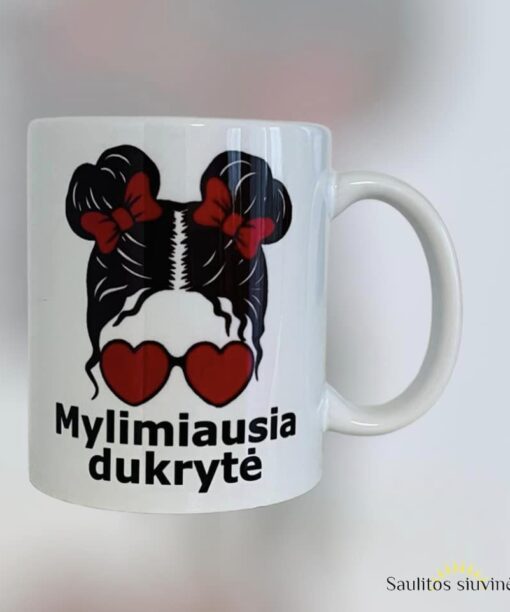 Puodelis ,,Mylimiausia"