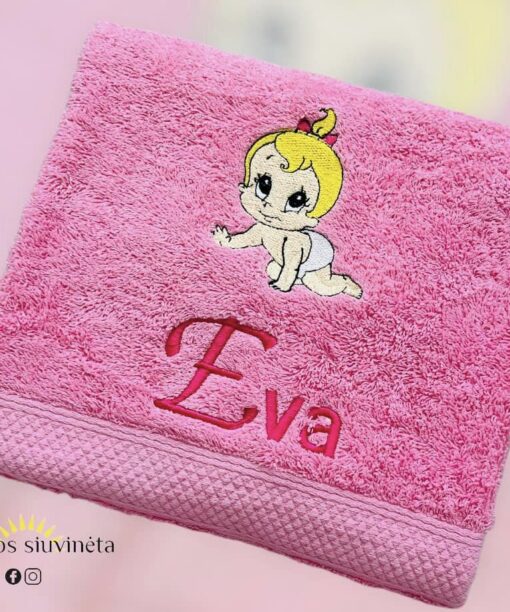Rankšluostis ,,Baby Girl"