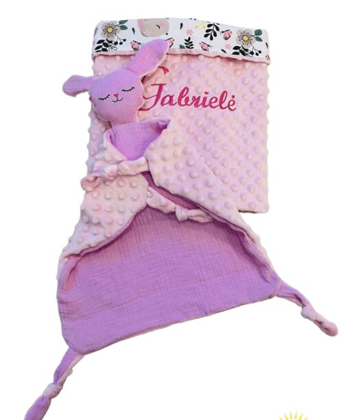 Pleduko 75x100 cm ir migduko 30x30 cm ,,Zuikis puikis"