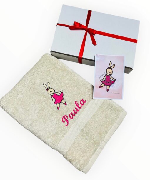 Rankšluostis ,,Zuikė balerina"