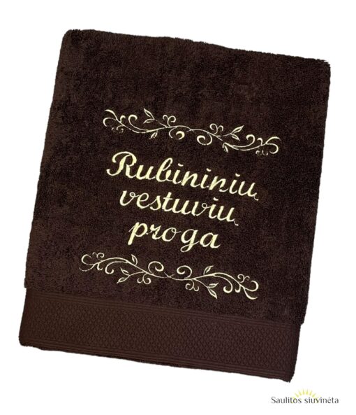 Rankšluostis ,,Rubininių vestuvių proga"