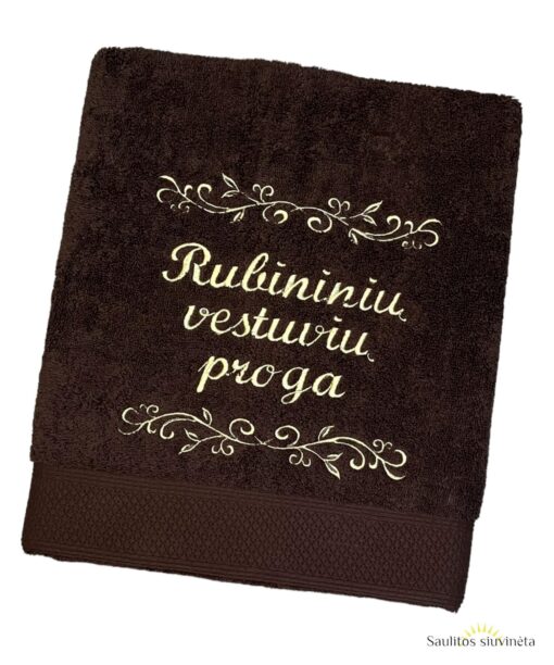 Rankšluostis ,,Rubininių vestuvių proga"