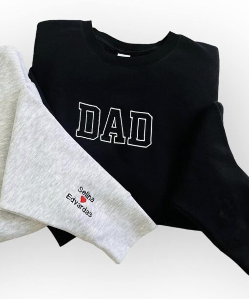 Džemperis ,,Dad" su vaikų vardais