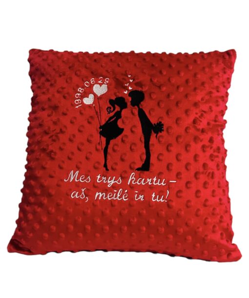 Dekoratyvinė pagalvėlė 40x40 cm ,,Meilė"