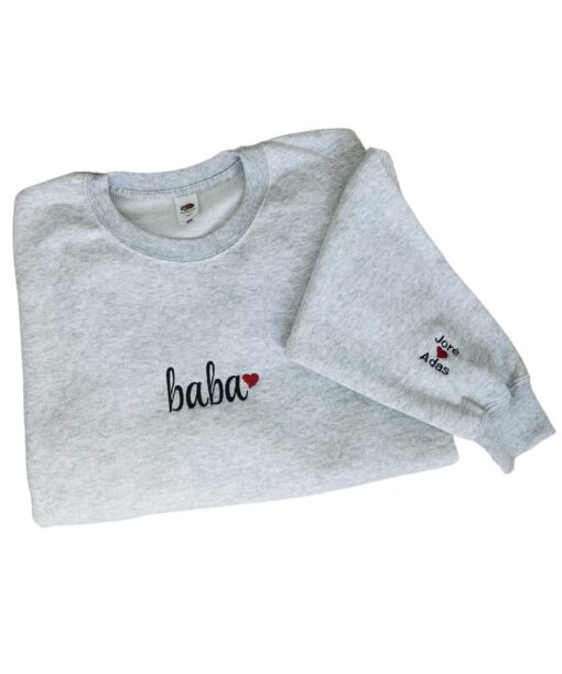 Džemperis ,,Baba" su vaikų/anūkų vardais