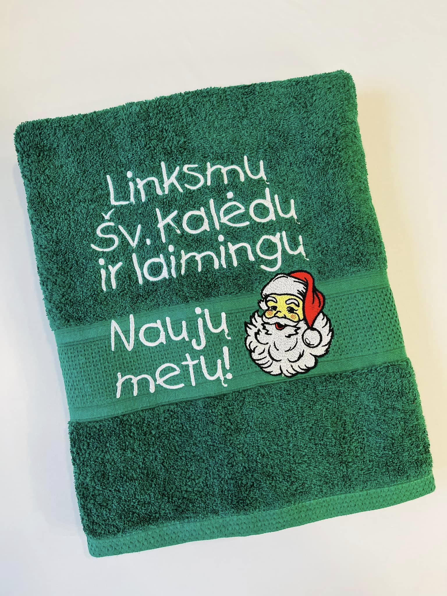 Rankšluostis 70x140 cm ,,Kalėdų senelis2" - Image 2